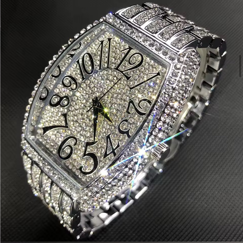 NEW Ozzy Osbourne Prince Of Darkness Rock & Roll Silver Tone The Osbournes Watch